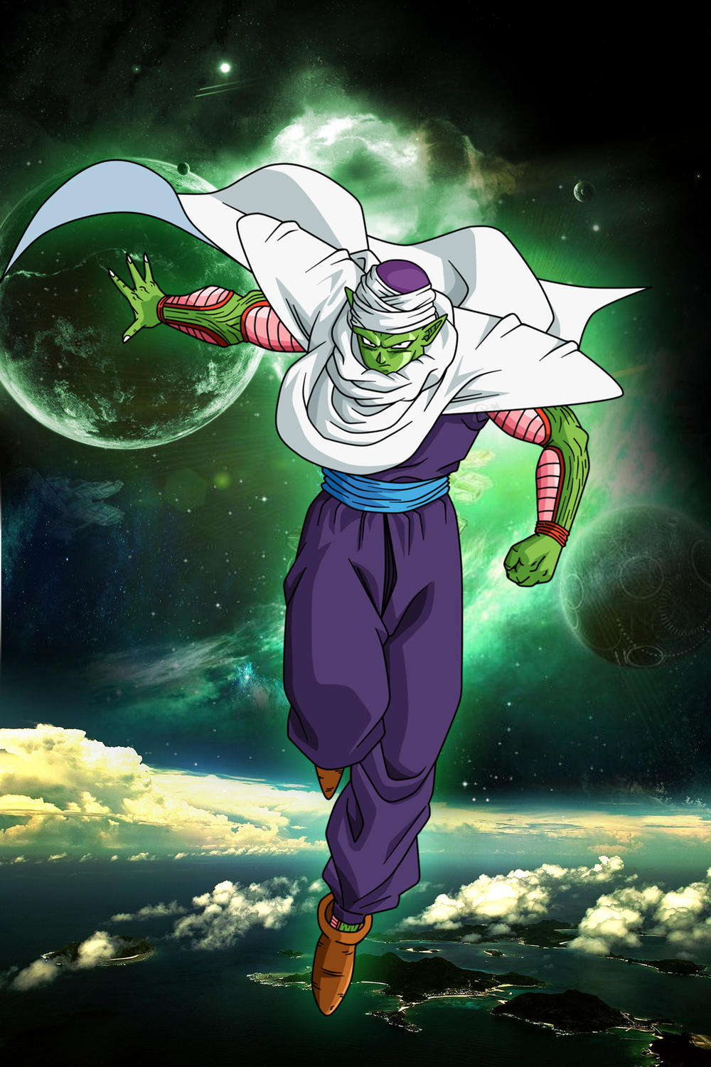                   PICCOLO - Un guerrero Nameku y maestro de GOHAN, es capaz de dar la vida por sus amigos siempre esta para proteger a la humanidad.